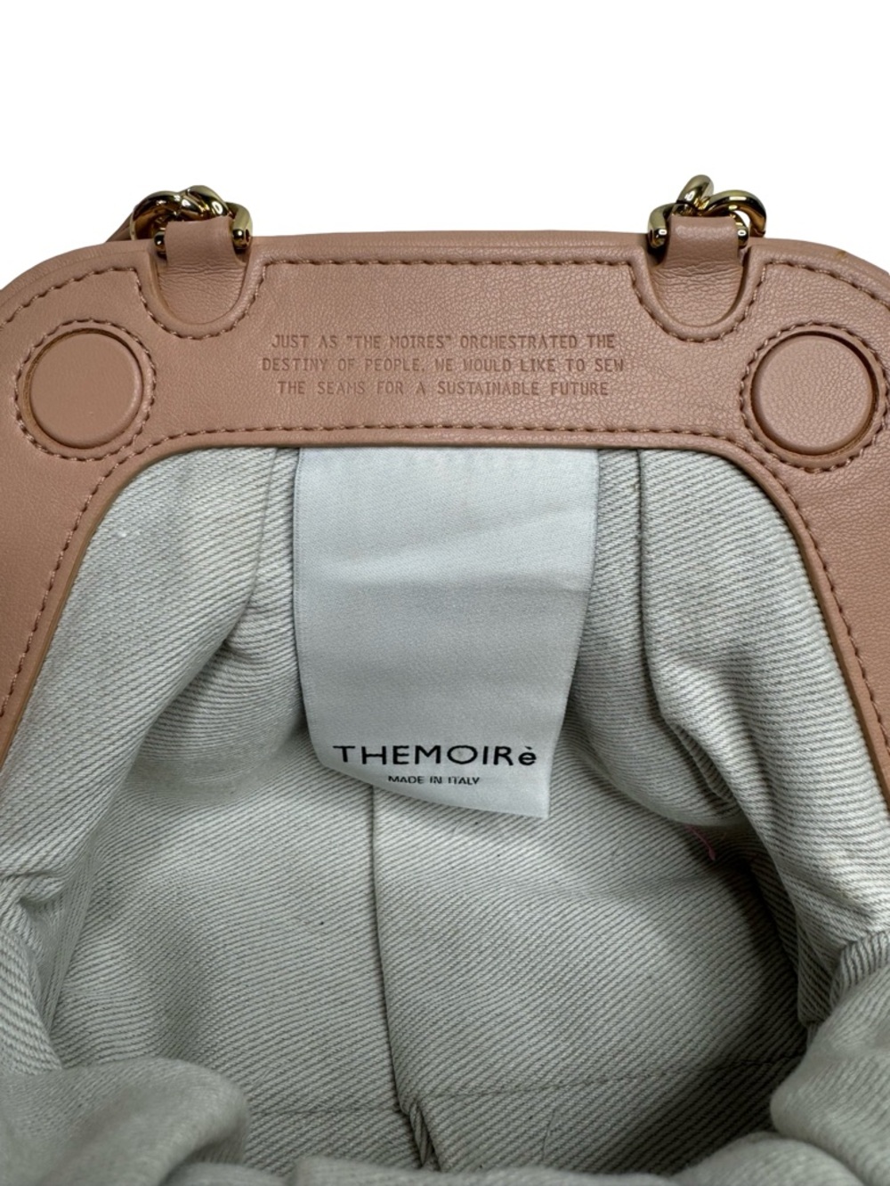 TheMoire | Gea Stones Faux-Leather Clutch Bag - Picture 6 of 11